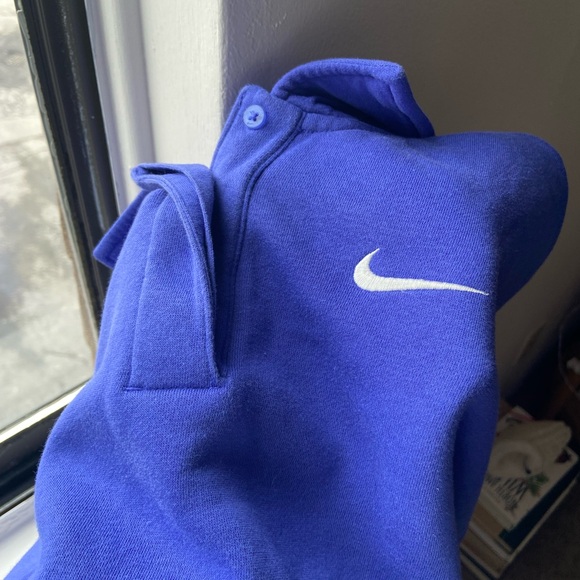 Nike Sportswear Phoenix Women’s Fleece 3/4-sleeve Crop Polo Sweatshirt - Picture 8 of 10